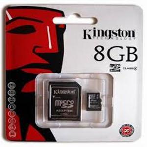 Carto de Memria Micro SD Kingston 8GB 29567